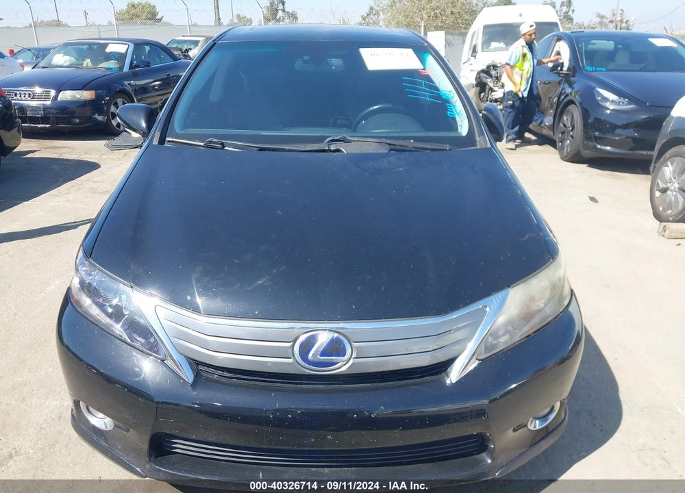 2010 LEXUS HS 250H PREMIUM VIN: JTHBB1BA5A2032624