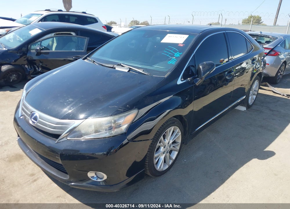 2010 LEXUS HS 250H PREMIUM VIN: JTHBB1BA5A2032624