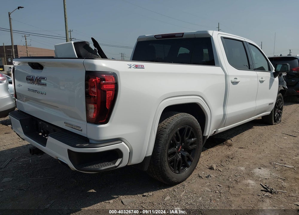 2021 GMC SIERRA 1500 4WD SHORT BOX ELEVATION VIN: 3GTU9CED4MG145550