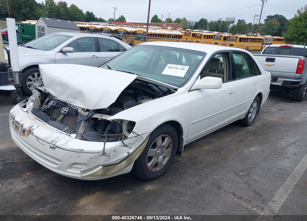2001 TOYOTA AVALON XL VIN: 4T1BF28B41U165757