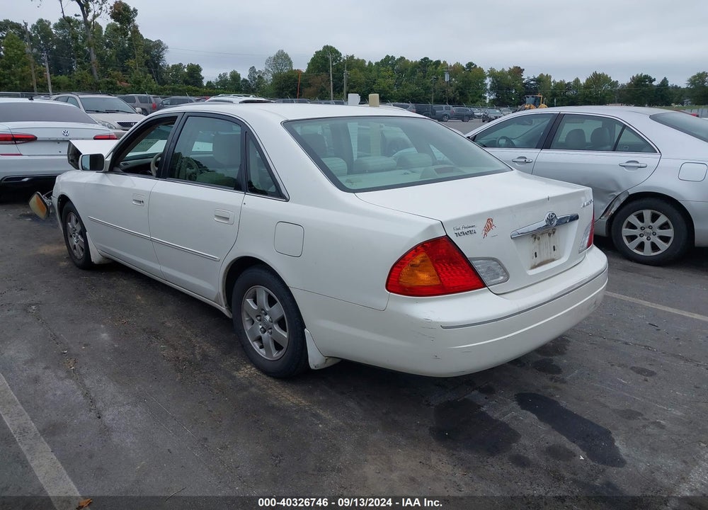2001 TOYOTA AVALON XL VIN: 4T1BF28B41U165757