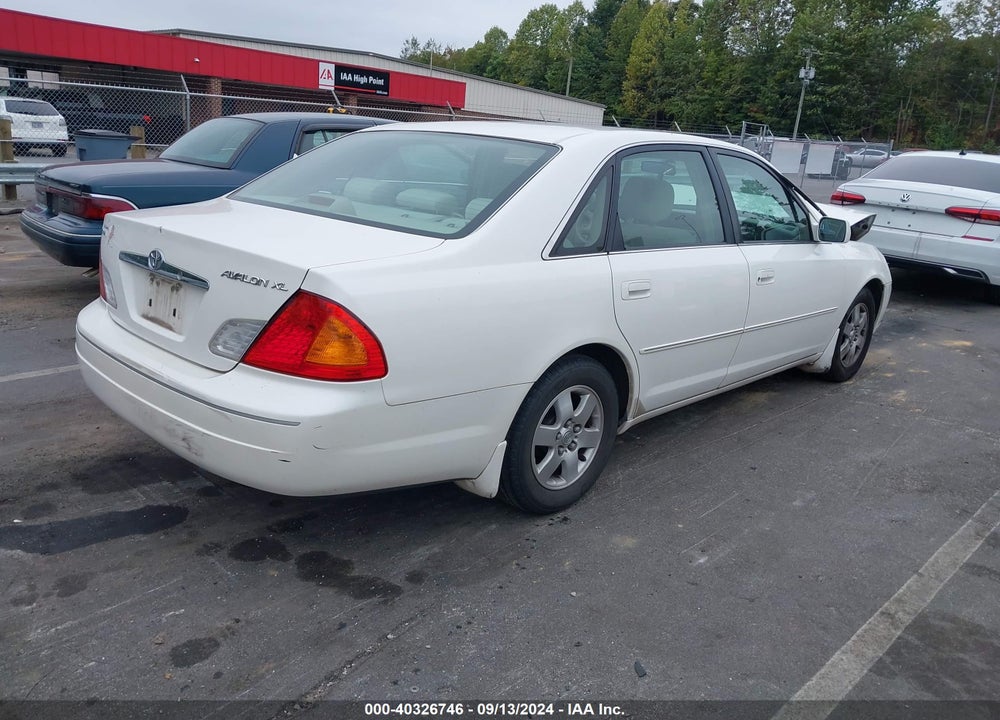 2001 TOYOTA AVALON XL VIN: 4T1BF28B41U165757