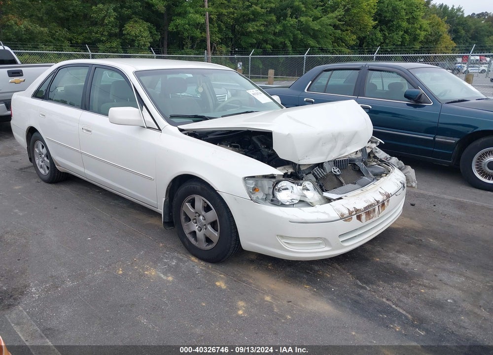 2001 TOYOTA AVALON XL VIN: 4T1BF28B41U165757