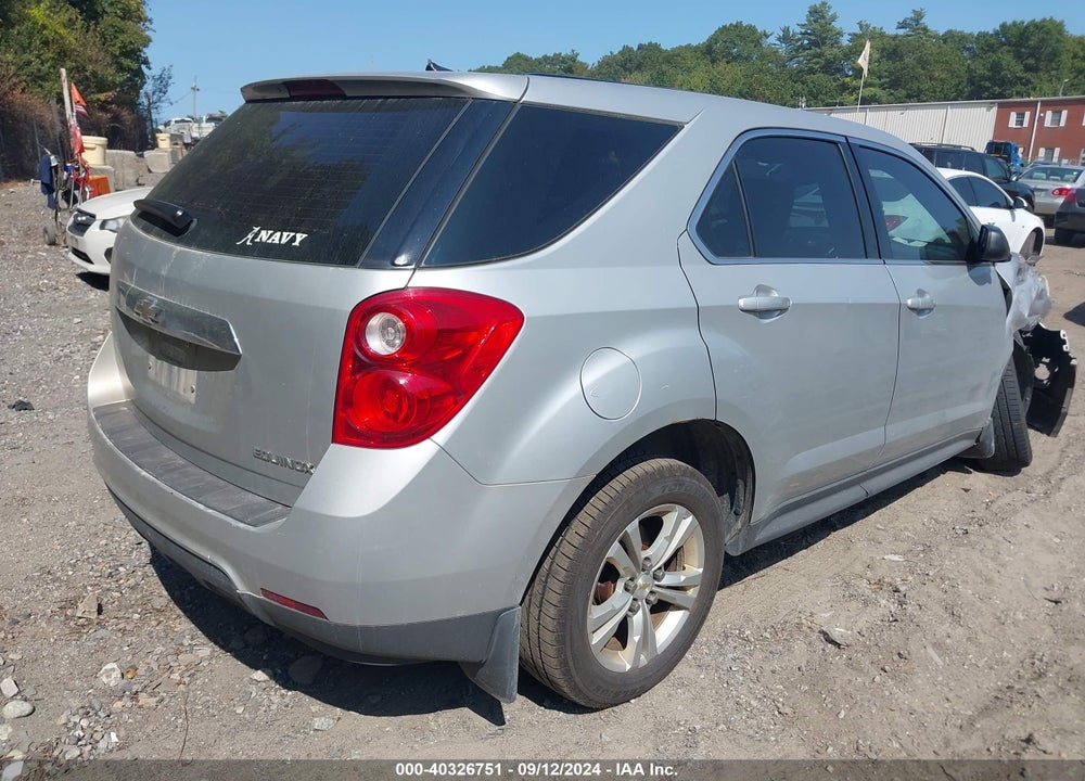 2012 CHEVROLET EQUINOX LS VIN: 2GNALBEK4C6341664