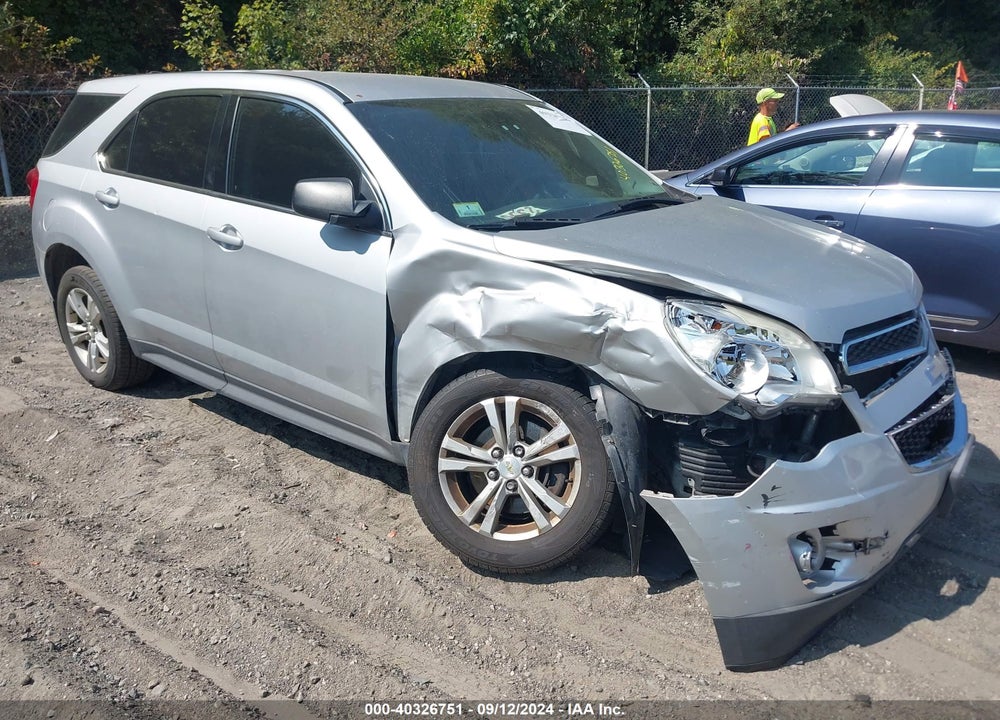 2012 CHEVROLET EQUINOX LS VIN: 2GNALBEK4C6341664
