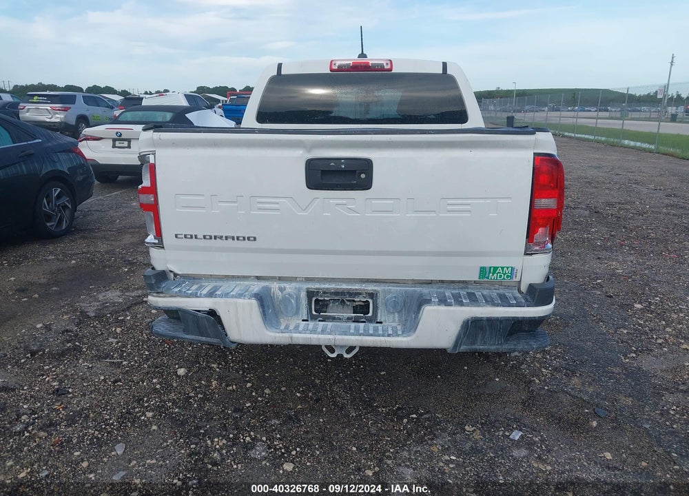 2021 CHEVROLET COLORADO 2WD SHORT BOX WT VIN: 1GCGSBEA7M1140214