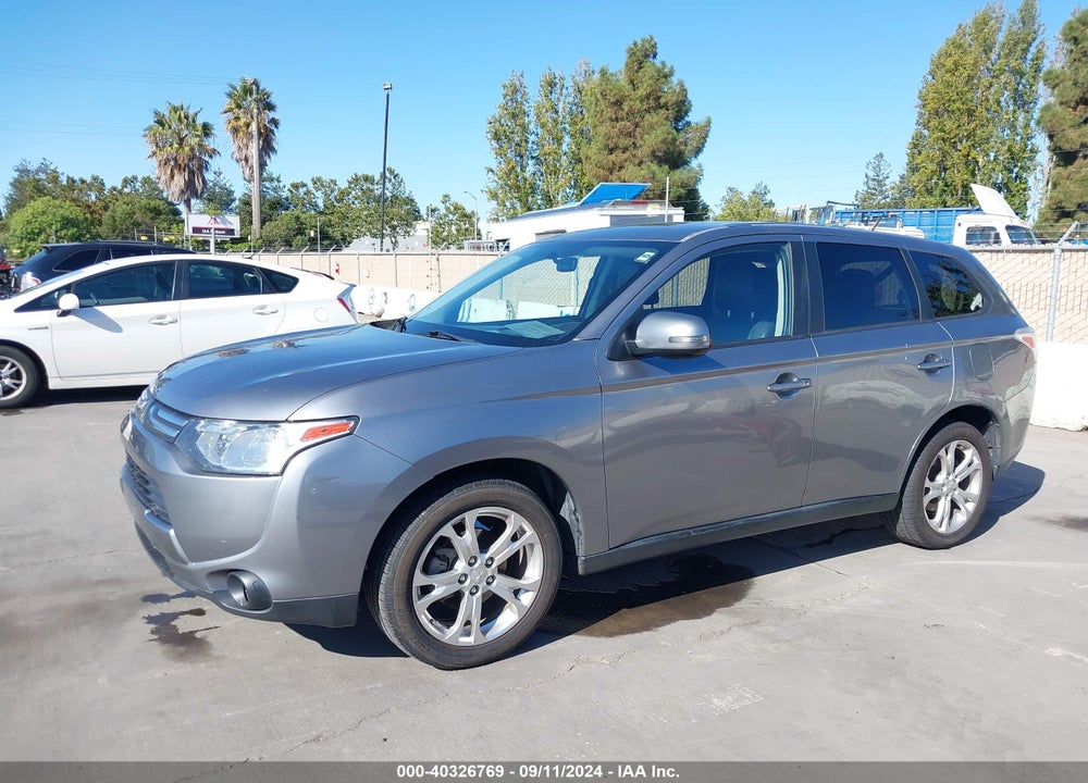 2014 MITSUBISHI OUTLANDER SE VIN: JA4AD3A37EZ004613