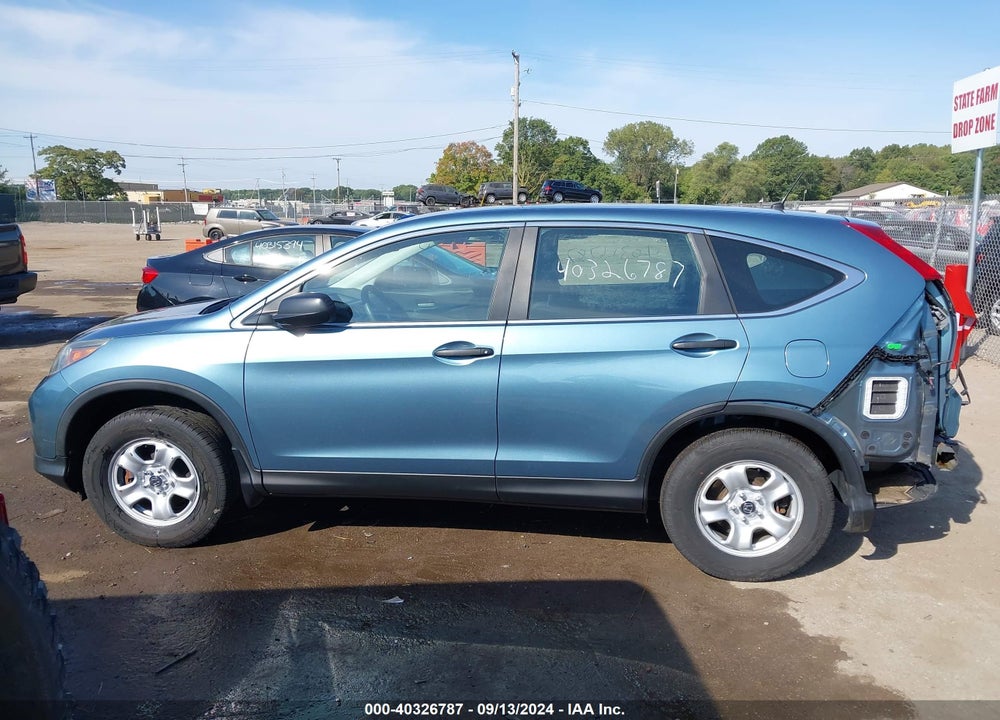 2013 HONDA CR-V LX VIN: 5J6RM4H3XDL070802