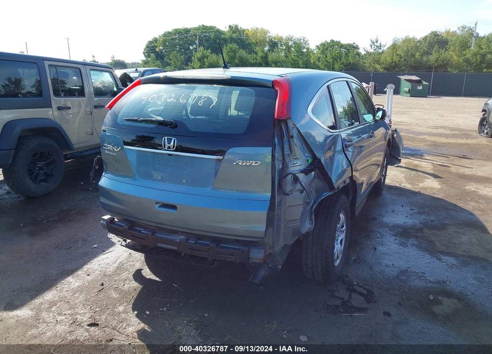 2013 HONDA CR-V LX VIN: 5J6RM4H3XDL070802