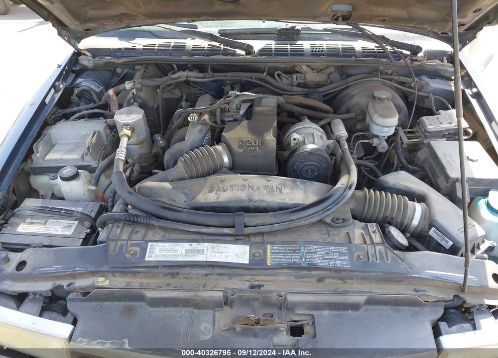2003 CHEVROLET S-10 LS VIN: 1GCCS19H538189739