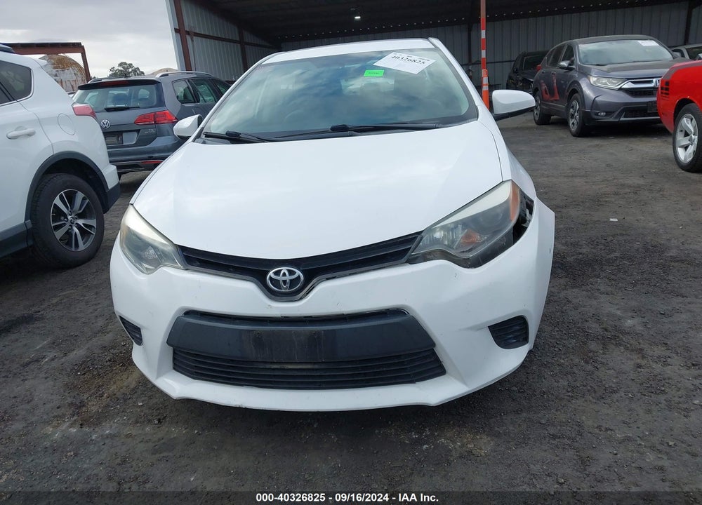 2014 TOYOTA COROLLA LE VIN: 5YFBURHE8EP083319