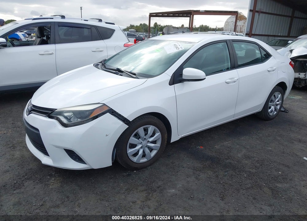 2014 TOYOTA COROLLA LE VIN: 5YFBURHE8EP083319