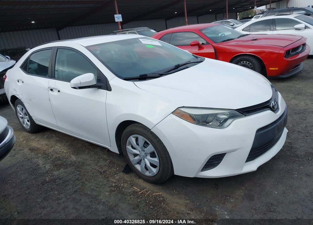 2014 TOYOTA COROLLA LE VIN: 5YFBURHE8EP083319