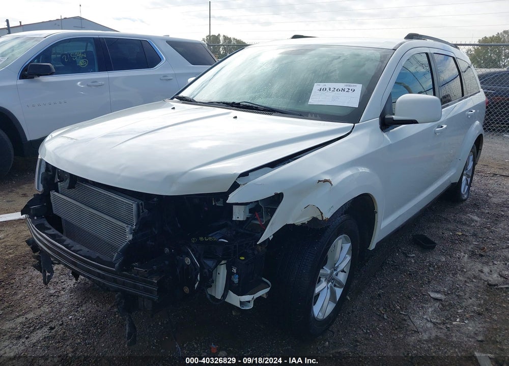 2014 DODGE JOURNEY SXT VIN: 3C4PDCBG6ET127697
