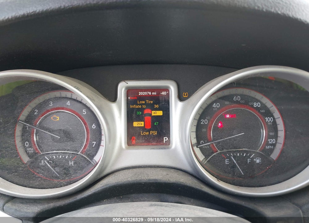 2014 DODGE JOURNEY SXT VIN: 3C4PDCBG6ET127697
