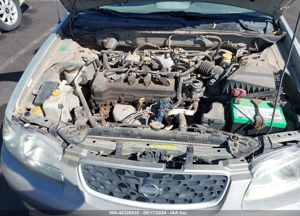 2002 NISSAN SENTRA XE VIN: 3N1CB51D62L670537