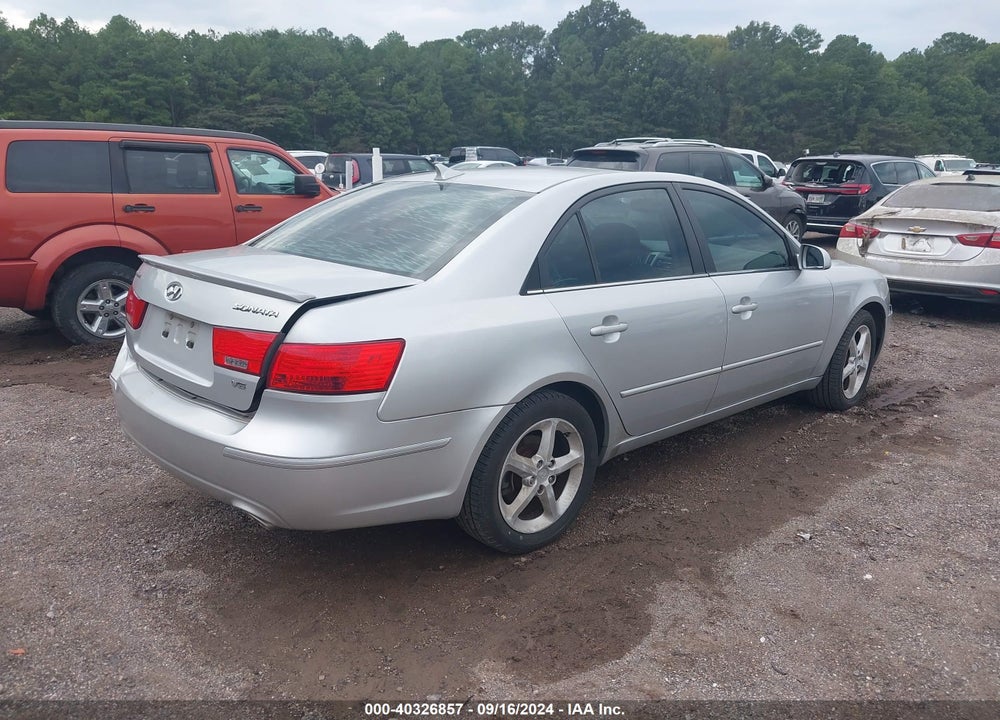 2009 HYUNDAI SONATA SE V6 VIN: 5NPEU46F39H466955
