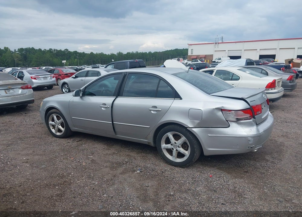 2009 HYUNDAI SONATA SE V6 VIN: 5NPEU46F39H466955
