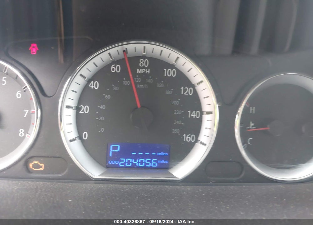2009 HYUNDAI SONATA SE V6 VIN: 5NPEU46F39H466955