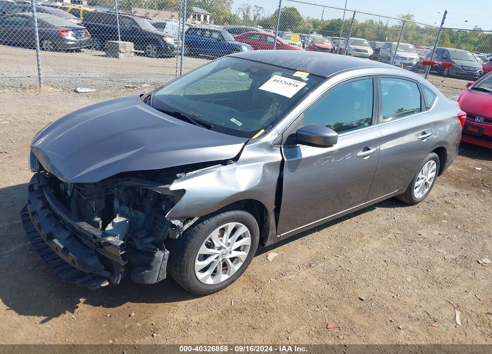 2018 NISSAN SENTRA SV VIN: 3N1AB7AP4JY210887