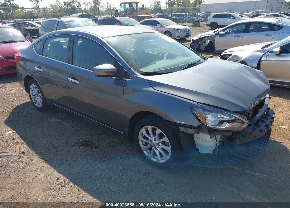 2018 NISSAN SENTRA SV VIN: 3N1AB7AP4JY210887