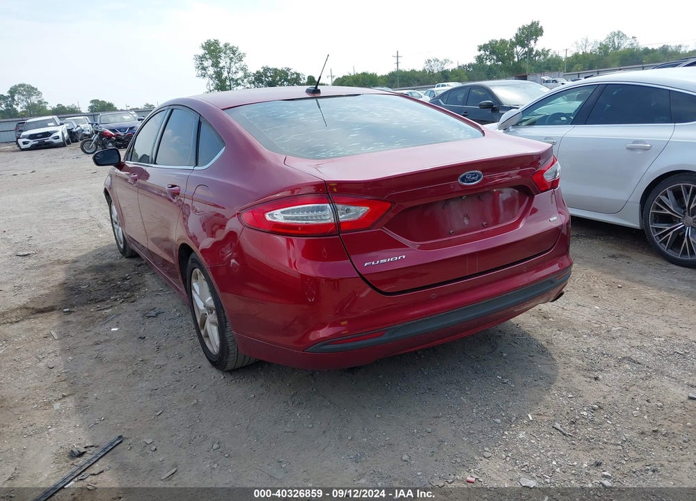 2015 FORD FUSION VIN: 1FA6P0H73F5120738