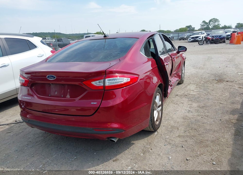 2015 FORD FUSION VIN: 1FA6P0H73F5120738