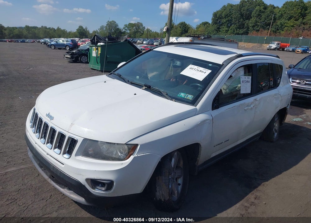 2014 JEEP COMPASS LIMITED VIN: 1C4NJDCB9ED538705