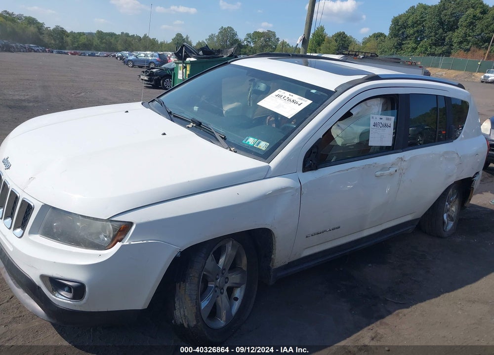 2014 JEEP COMPASS LIMITED VIN: 1C4NJDCB9ED538705