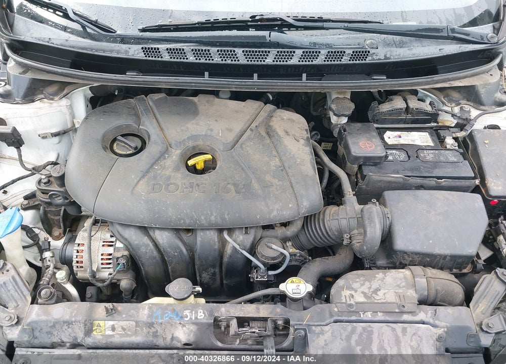 2014 HYUNDAI ELANTRA SE VIN: 5NPDH4AE2EH510209