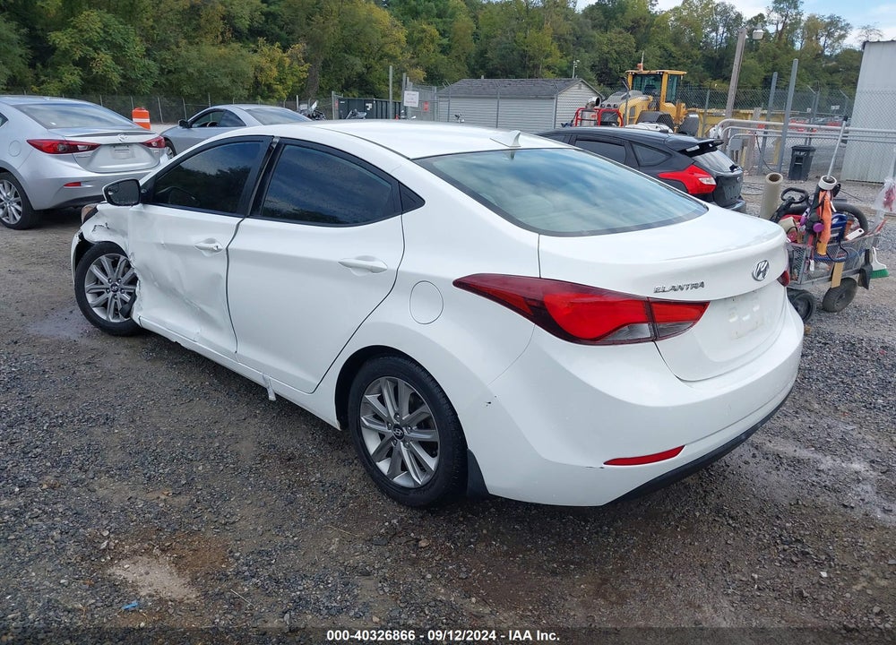2014 HYUNDAI ELANTRA SE VIN: 5NPDH4AE2EH510209