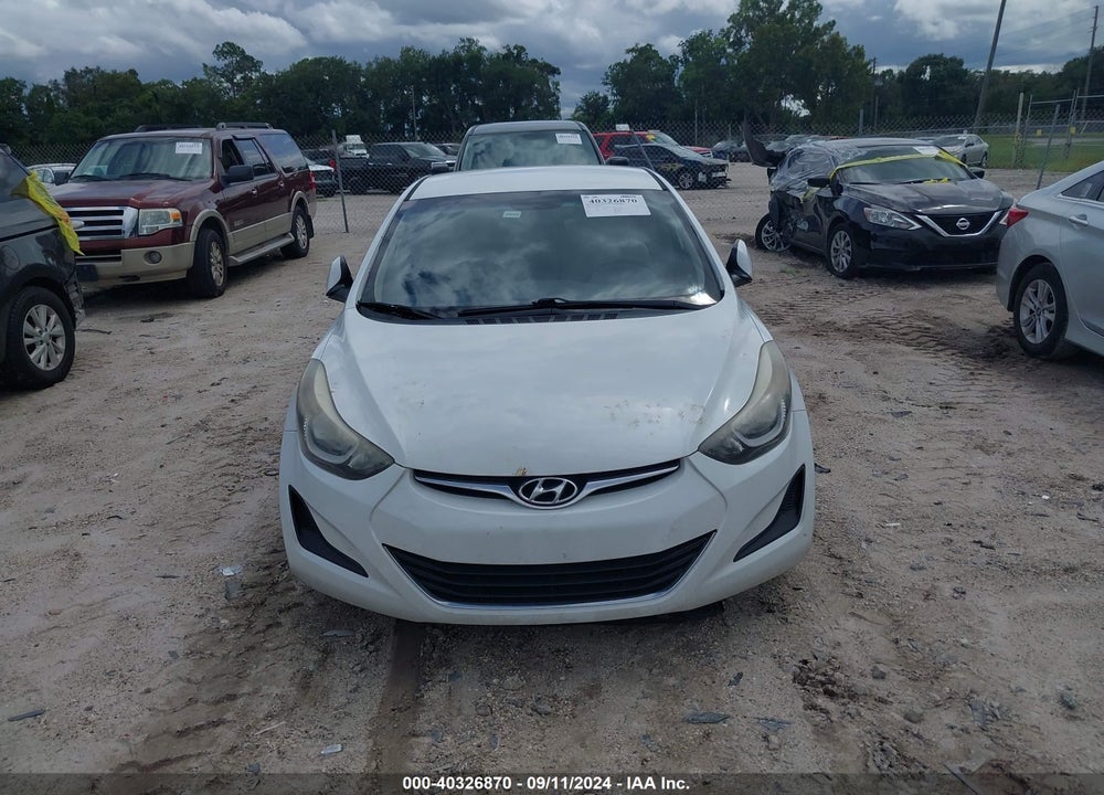 2016 HYUNDAI ELANTRA SE VIN: 5NPDH4AE0GH671421