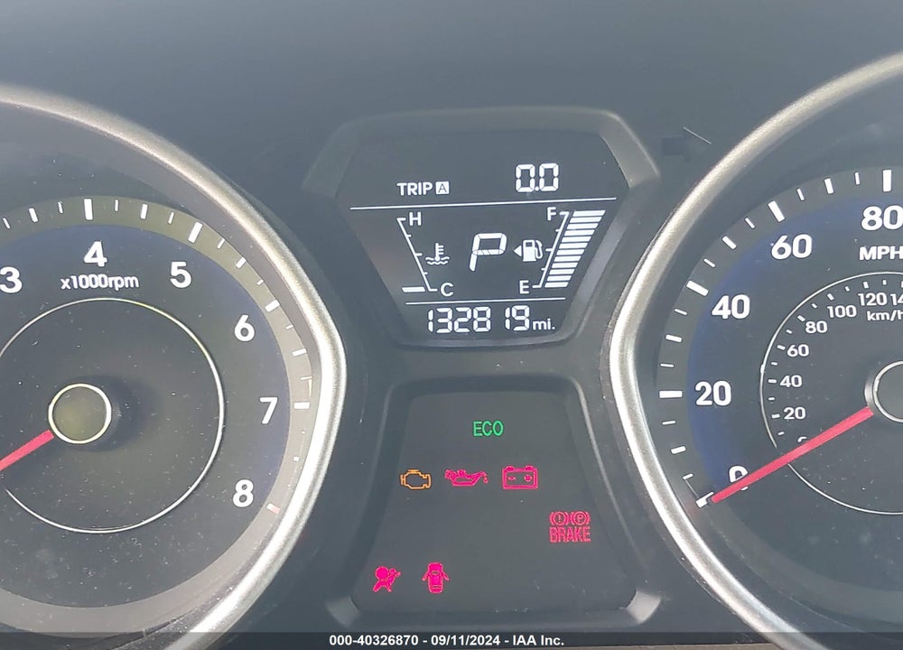 2016 HYUNDAI ELANTRA SE VIN: 5NPDH4AE0GH671421