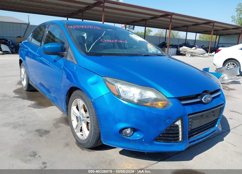 2012 FORD FOCUS SE VIN: 1FAHP3F22CL294602