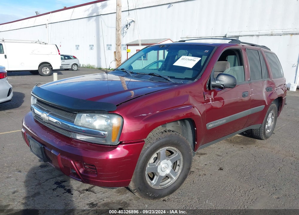 2004 CHEVROLET TRAILBLAZER LS VIN: 1GNDT13S642301675