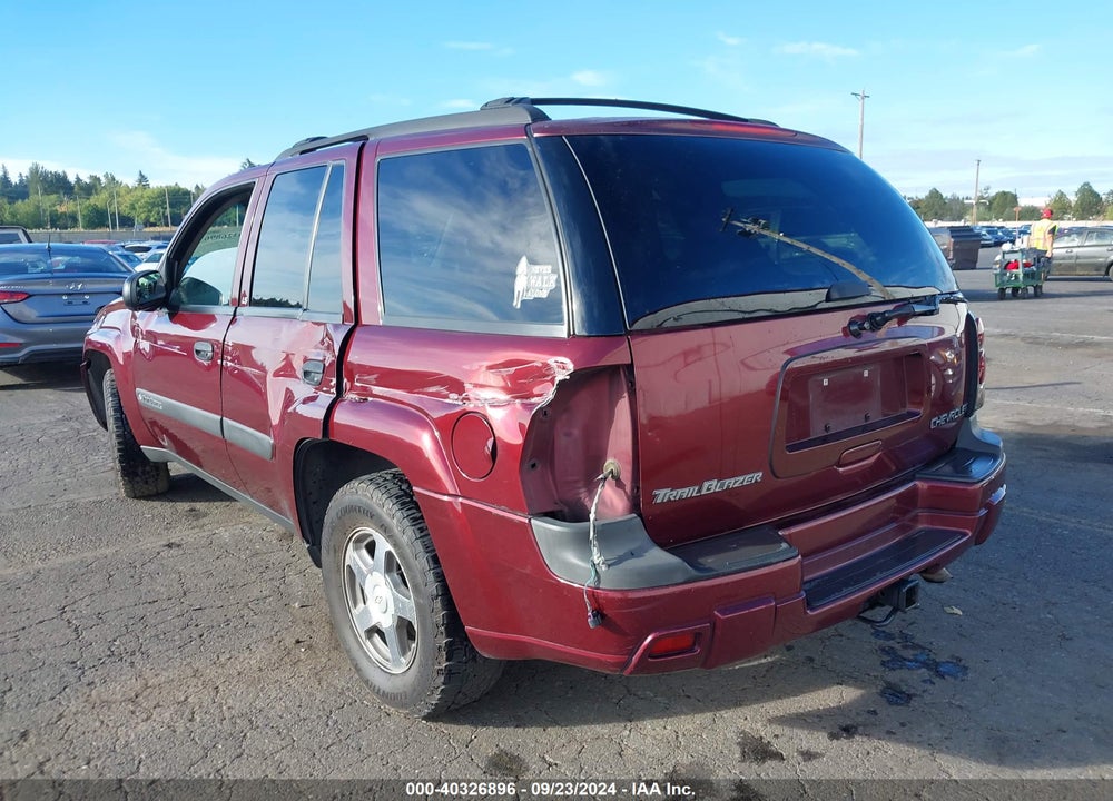2004 CHEVROLET TRAILBLAZER LS VIN: 1GNDT13S642301675