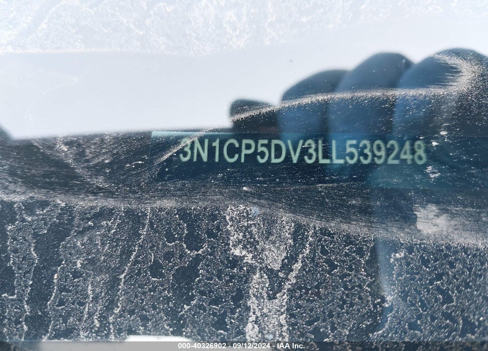 2020 NISSAN KICKS SR XTRONIC CVT VIN: 3N1CP5DV3LL539248