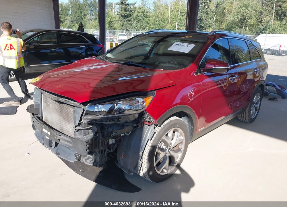 2019 KIA SORENTO 3.3L EX SPORT VIN: 5XYPHDA52KG607832