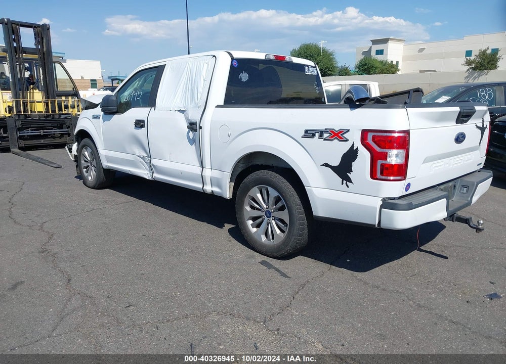 2018 FORD F-150 XL VIN: 1FTEW1CPXJKF04726