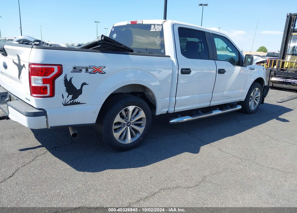 2018 FORD F-150 XL VIN: 1FTEW1CPXJKF04726
