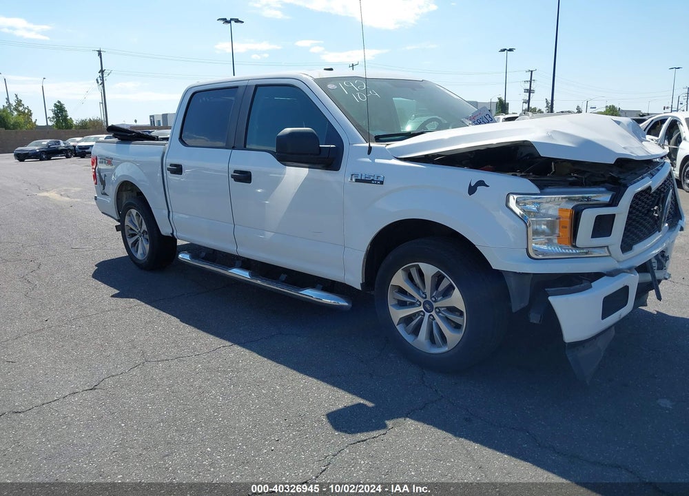 2018 FORD F-150 XL VIN: 1FTEW1CPXJKF04726