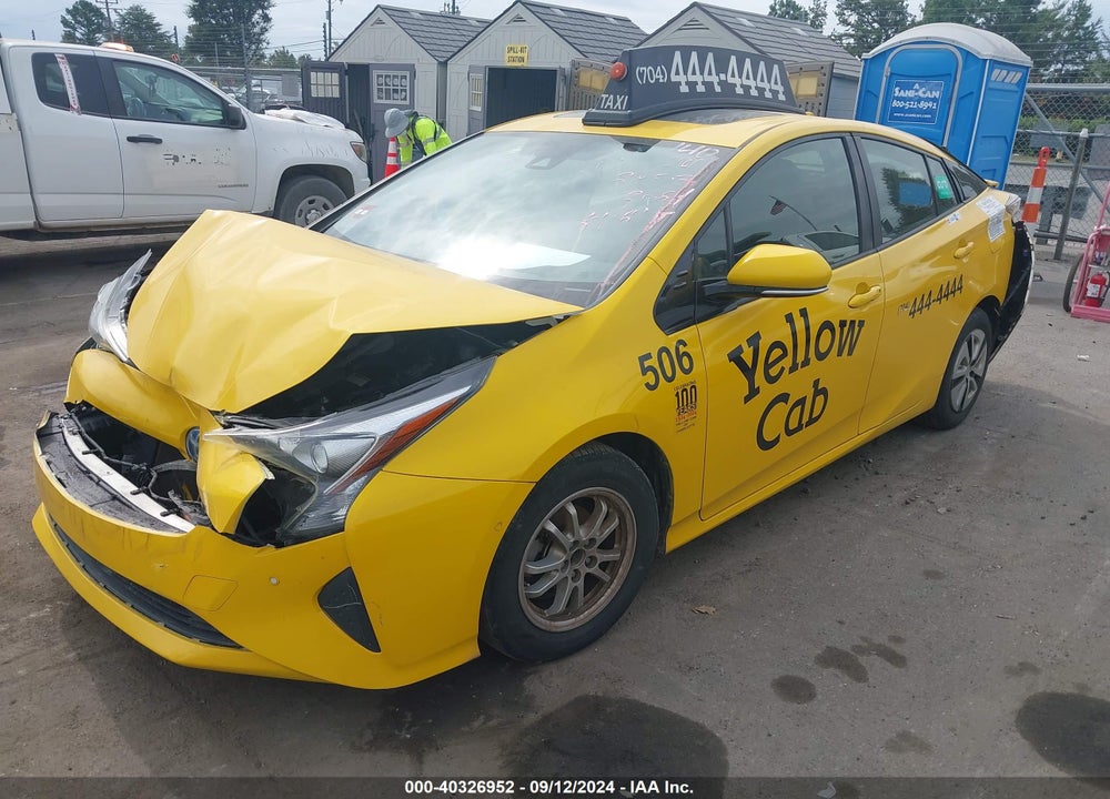 2018 TOYOTA PRIUS THREE VIN: JTDKARFU3J3062853
