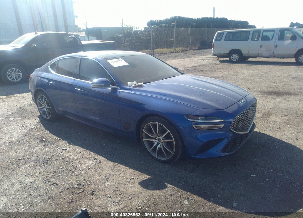 2022 GENESIS G70 2.0T AWD VIN: KMTG34TA6NU101904