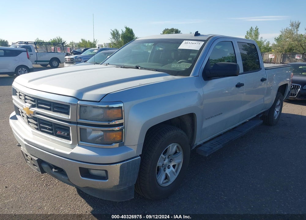 2014 CHEVROLET SILVERADO 1500 2LT VIN: 3GCUKREH1EG325712