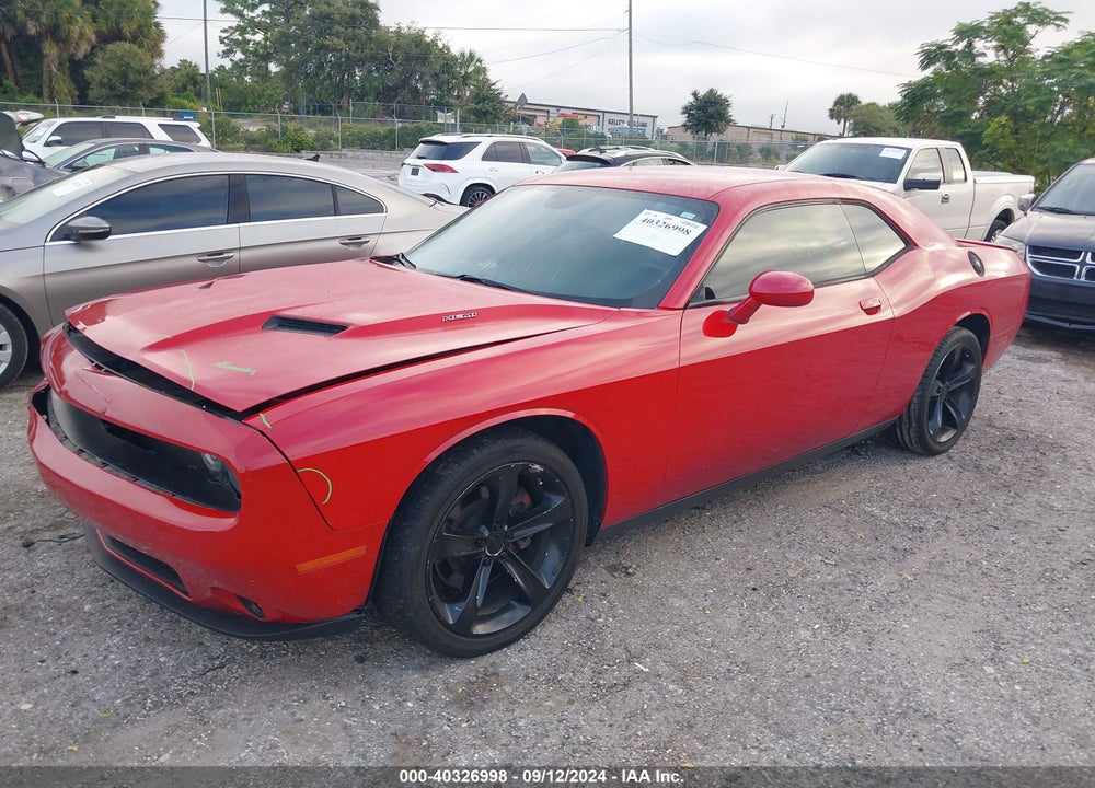 2016 DODGE CHALLENGER R/T VIN: 2C3CDZBT6GH245991