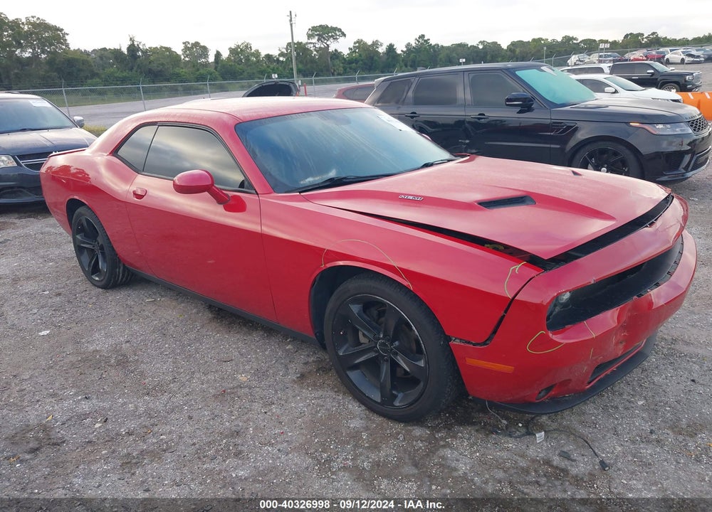 2016 DODGE CHALLENGER R/T VIN: 2C3CDZBT6GH245991