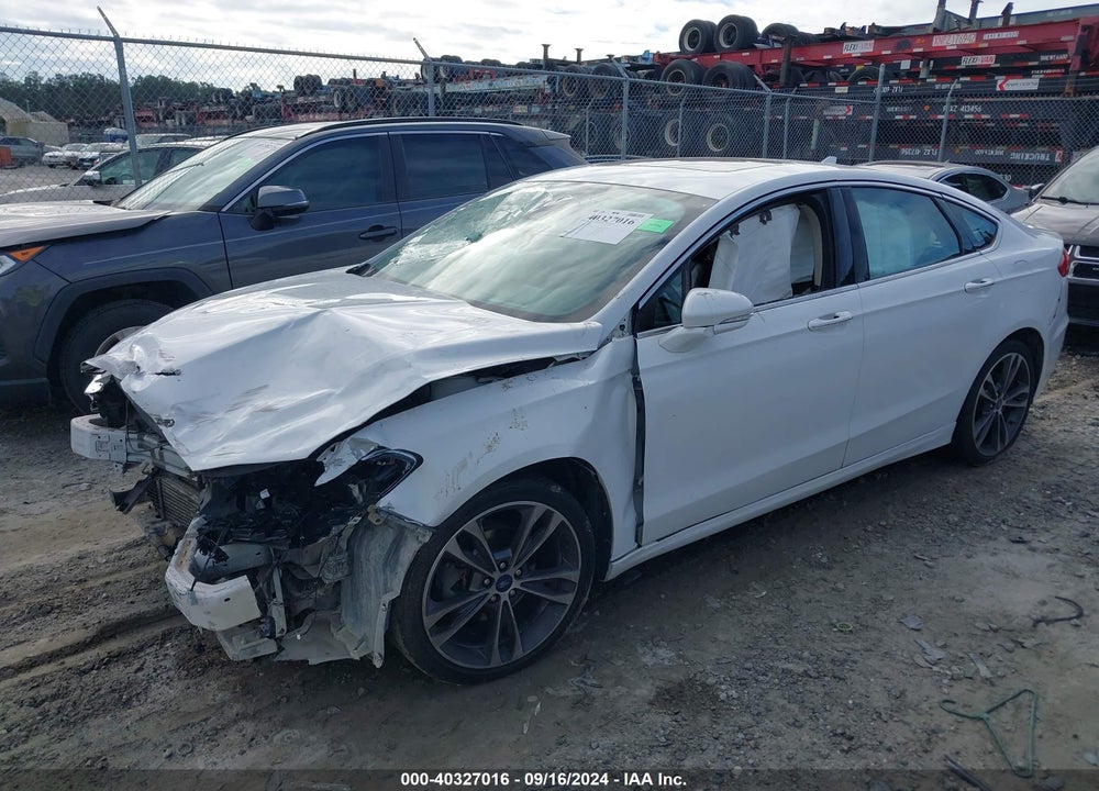 2020 FORD FUSION TITANIUM VIN: 3FA6P0D90LR192514