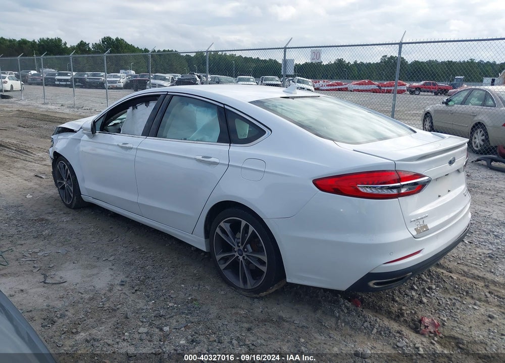 2020 FORD FUSION TITANIUM VIN: 3FA6P0D90LR192514