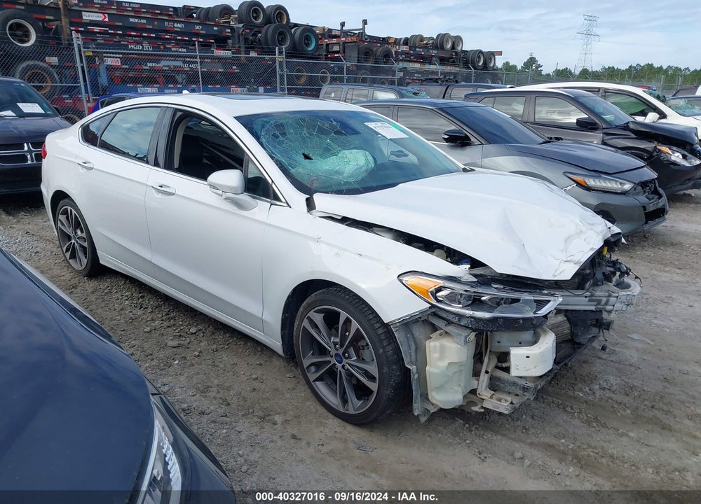 2020 FORD FUSION TITANIUM VIN: 3FA6P0D90LR192514