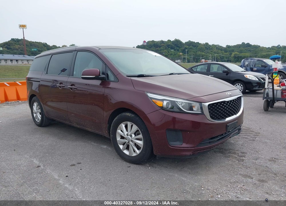 2016 KIA SEDONA LX VIN: KNDMB5C11G6161185